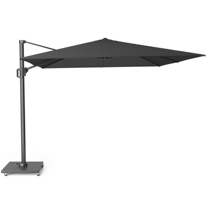 Challenger T1 zweefparasol 300x300 cm antraciet, Tuin en Terras, Parasols, Nieuw, Ophalen of Verzenden