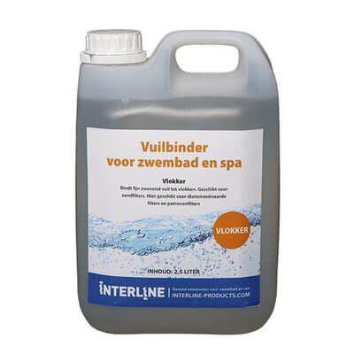 Interline vlokkingsmiddel 2,5 Liter - NL, Tuin en Terras, Zwembad-toebehoren, Ophalen of Verzenden