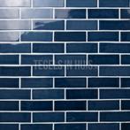 Wandtegel zellige rio azul puro blauw glans 5x15 wandtegel
