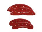 Brake Caliper Covers, Bolt-on, Aluminum, Red Powdercoated,, Ophalen of Verzenden, Nieuw