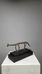 Luipaard in brons - Dogon - Mali (Zonder minimumprijs)