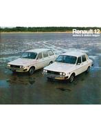1975 RENAULT 12 TL BROCHURE ENGELS, Nieuw, Renault, Author