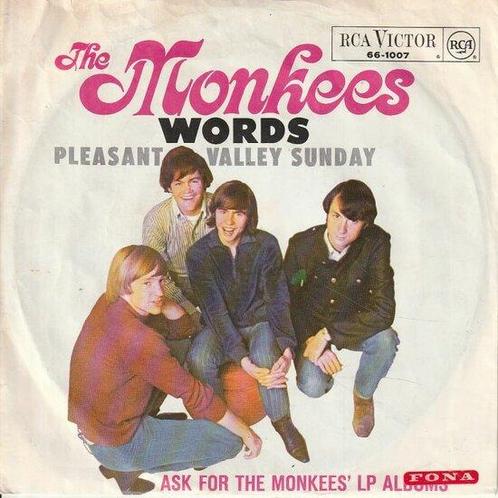 Monkees - Pleasant valley Sunday + Words (Vinylsingle), Cd's en Dvd's, Vinyl Singles, Verzenden