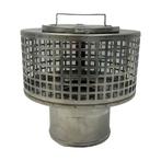 Enkelwandig rookkanaal  regenkap voor rieten dak met, Ophalen of Verzenden, Nieuw