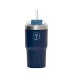 Tupperware Tumbler 630 ml Blauw, Ophalen of Verzenden, Nieuw, Blauw