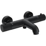 Wiesbaden Ribbd Thermostatische Badmengkraan - 15cm - Mat, Ophalen of Verzenden, Nieuw