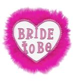 Witte Broche Bride To Be, Hobby en Vrije tijd, Verzenden, Nieuw