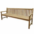 Concord tuinbank 220xH91 cm teak, Ophalen of Verzenden, Nieuw, Teakhout