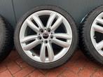 17 inch Styling 501 JCW winter voor Mini Cooper F55 F56 F..., Gebruikt, Banden en Velgen, 17 inch, Personenwagen