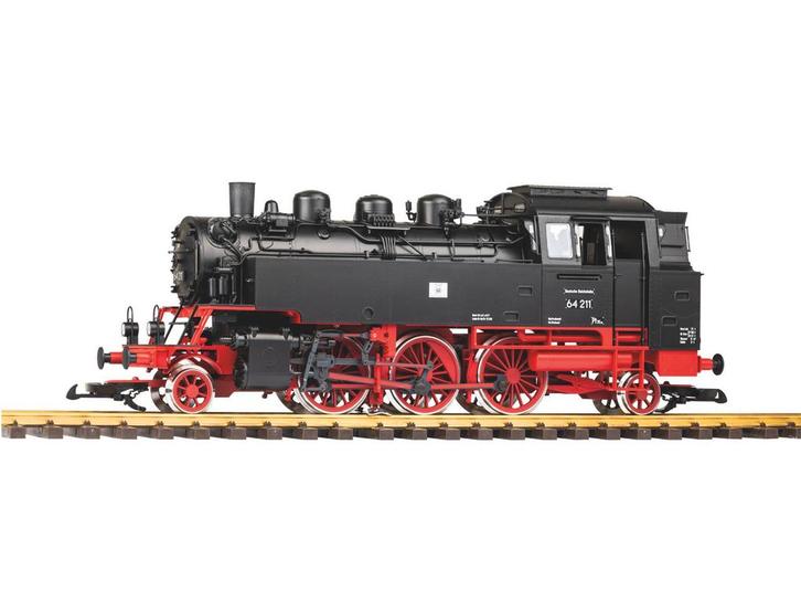 PIKO 37214 BR 64 Stoomlocomotief – spoor G, DR III, met s., Hobby en Vrije tijd, Modeltreinen | Overige schalen, Locomotief, Nieuw