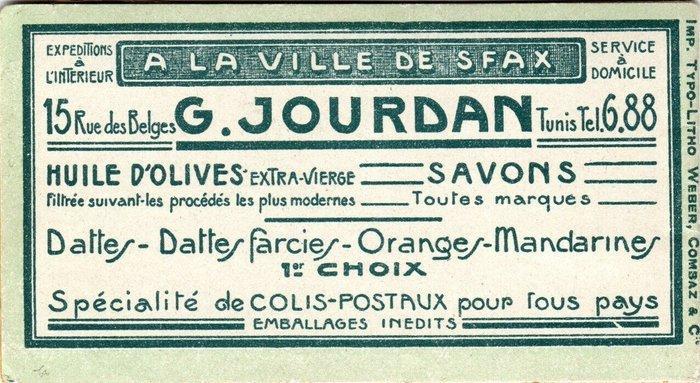 Tunesië 1922 - Tunesië 1922, 5 fr boekje (Série 2) - TUNESIE, Postzegels en Munten, Postzegels | Europa | Frankrijk