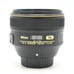 Nikon 58mm F1.4G Objectief (Occasion) + 1 jaar Garantie