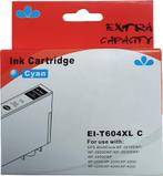 Huismerk Epson 604XL cartridge cyaan, Verzenden, Nieuw, Huismerk