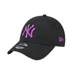 New York Yankees  9Forty Youth Cap Black Purple, Nieuw, Ophalen of Verzenden