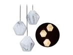 relaxdays hanglamp 3 lichts - eetkamerlamp - plafondlamp, Huis en Inrichting, Woonaccessoires | Overige, Verzenden, Nieuw