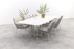 SUNS Punta/Palermo Deens Ovale tuinset - Neolith® - 280 x, Tuin en Terras, Verzenden, Nieuw, Rvs, Tuinset