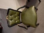 Zitgroep (3) - Leder - Set van bank + fauteuils