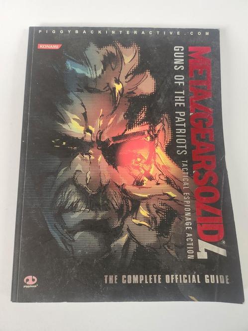 Metal Gear Solid 4 Guidebook, Spelcomputers en Games, Spelcomputers | Overige, Ophalen of Verzenden