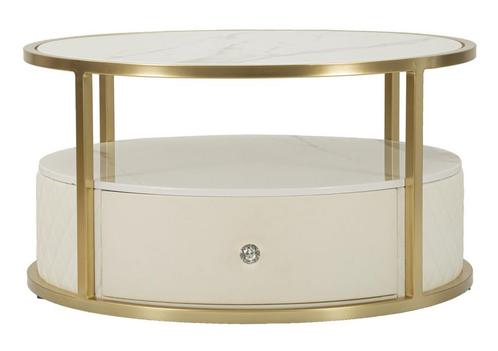 KOFFIETAFEL SHARON CM Ø 75X40, Huis en Inrichting, Banken | Bankstellen, Ophalen of Verzenden