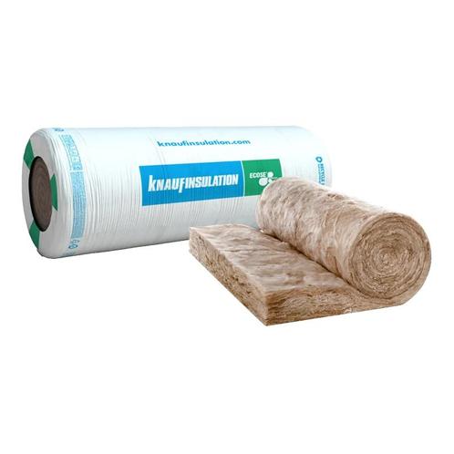 Glaswol Naturoll 037 8200x580x90mm Rd:2.40 (=4,76 mÂ²), Doe-het-zelf en Verbouw, Isolatie en Afdichting, Dakisolatie, Nieuw, Minder dan 4 cm