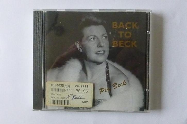 Pia Beck - Back to Beck, Cd's en Dvd's, Cd's | Jazz en Blues, Zo goed als nieuw, Verzenden
