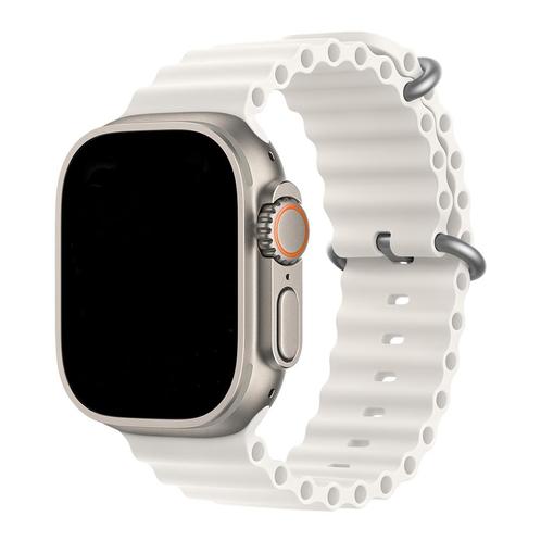 Apple Watch Ocean Band - Wit Horlogeband - IWatch, Sieraden, Tassen en Uiterlijk, Overige Accessoires, Nieuw, Verzenden