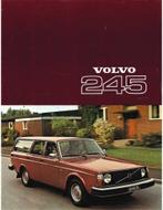 1977 VOLVO 245 BROCHURE NEDERLANDS, Boeken, Auto's | Folders en Tijdschriften, Nieuw, Author, Volvo