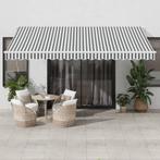 vidaXL Luifel handmatig uittrekbaar en LED 450x350 cm, Verzenden, Nieuw