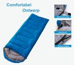 Slaapzak 3-Seizoenen Lichtblauw – Comfort en Warmte, Caravans en Kamperen, Slaapzakken, Nieuw