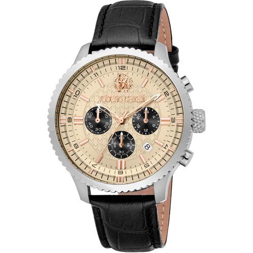 Roberto Cavalli - RC5G127L0015 - black, Sieraden, Tassen en Uiterlijk, Horloges | Dames, Verzenden