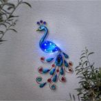 Solar Pauw - Wandlamp - 52 cm (tuinverlichting), Zonne-energie, Staal, Verzenden, Minder dan 50 watt