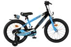 Volare Sportivo Kinderfiets - 18 inch- Blauw Zwart (Merken), Fietsen en Brommers, Fietsen | Kinderfietsjes, Ophalen of Verzenden