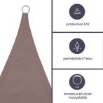 2dekans | Perel Schaduwdoek, waterafstotend, 3.6 x 3.6 x 3.6, Ophalen of Verzenden, Zo goed als nieuw