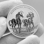 Australië. 1 Dollar 2025 – Brumby – 1 oz Silver .9999 – BU –