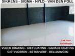 240m2 Garage vloer coating 45kg Epoxy +GRATIS GEREEDSCHAP, Nieuw, Ophalen of Verzenden