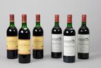 Zes flessen Pauillac, Bordeaux, Gebruikt