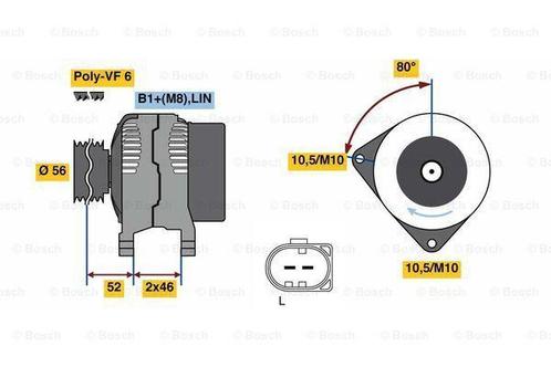 Dynamo / Alternator VOLVO S80 II (2.0 TDi), Auto-onderdelen, Motor en Toebehoren, Nieuw, Ophalen of Verzenden