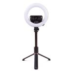 Benson Selfie Stick + Statief LED Ringlamp GRATIS verzending, Audio, Tv en Foto, Fotografie | Statieven en Balhoofden, Nieuw, Driepoot