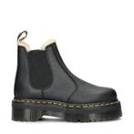 Dr. Martens Quad chelseaboots voor dames in het Zwart, Verzenden, Zwart, Lage of Enkellaarzen, Nieuw