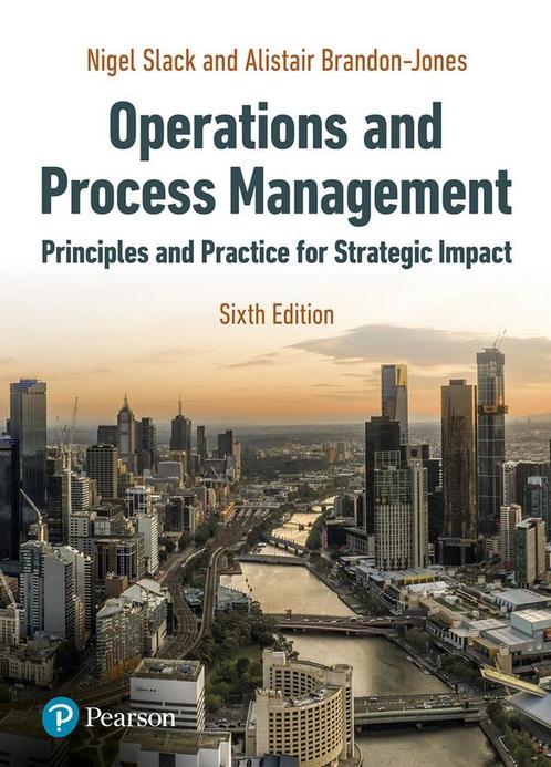 9781292350066 Operations and Process Management, Boeken, Schoolboeken, Zo goed als nieuw, Verzenden