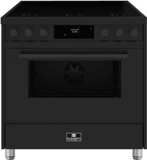 Elementi di Cucina EM9036-MZ-B inductie fornuis - modern - m, Witgoed en Apparatuur, Fornuizen, 60 cm of meer, Vrijstaand, 5 kookzones of meer