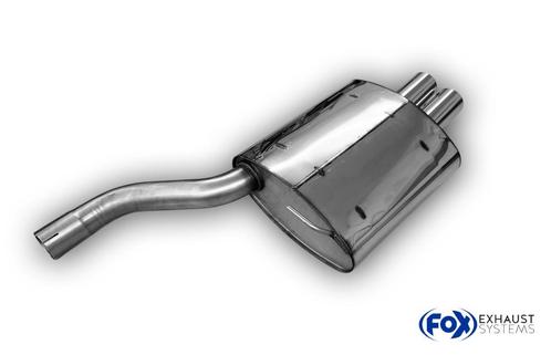 FOX BMW E39 520i/ 523i/ 525i/ 528i - sedan einddemper - 2x76, Auto-onderdelen, Uitlaatsystemen, Nieuw, Verzenden