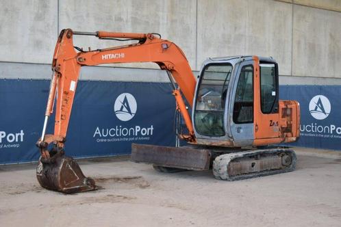 Veiling: Rupsgraafmachine Hitachi ZX60 Diesel, Zakelijke goederen, Machines en Bouw | Kranen en Graafmachines, Graafmachine, Ophalen