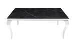 Design eettafel MODERN BAROK 180 cm zwart antraciet chroom, Huis en Inrichting, Tafels | Eettafels, Ophalen of Verzenden, Nieuw