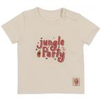 T-shirt Jungle Party (off-white), Kinderen en Baby's, Babykleding | Maat 68, Nieuw, Meisje, Frogs and Dogs, Verzenden