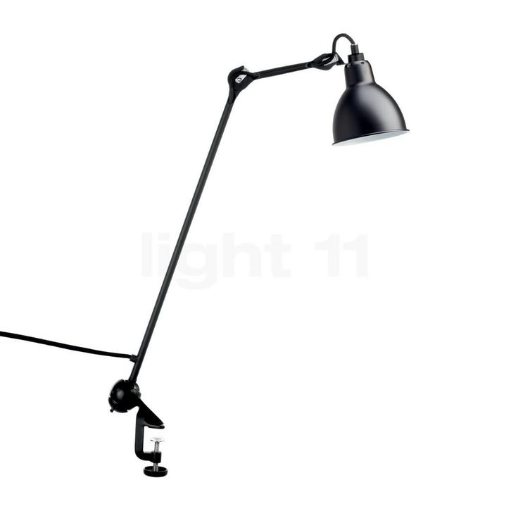 DCW Lampe Gras No 201 Klemlamp zwart rond, zwart, Huis en Inrichting, Lampen | Tafellampen, Nieuw, Verzenden