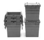 Distributiebak 600x400x365 mm Nestbaar Stapelbaar Grijs,, Doe-het-zelf en Verbouw, Kratten en Dozen, 40 tot 60 cm, 50 tot 75 cm