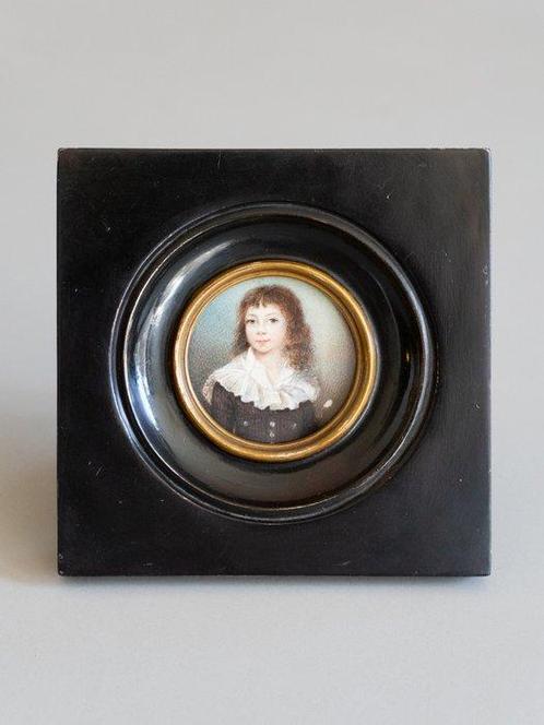 Europese school (XIX) - Portret van een nobele jongen, Antiek en Kunst, Kunst | Schilderijen | Klassiek