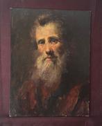 Italiaanse school (XX) - Ritratto di uomo con barba, Antiek en Kunst