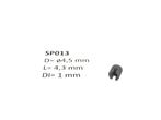 micromotor SP013 ø 4.5 x 4.3 - ø 1 mm, Hobby en Vrije tijd, Modeltreinen | H0, Overige merken, Gelijkstroom, Verzenden, Overige typen